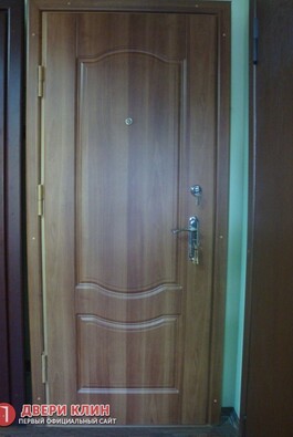 Стальная дверь с МДФ для квартиры