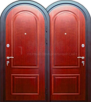 Металлическая арочная дверь ДА-15 Кириши