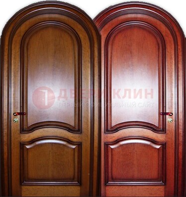 Входная арочная дверь МДФ внутри ДА-5 для сельского дома в Дмитрове