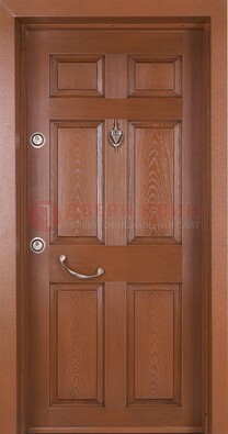 Классическая входная дверь с массивом дуба ДМД-54 в Павловском Посаде