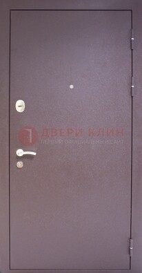Сиреневая стальная дверь с нитроэмалью ДН-4 в Егорьевске