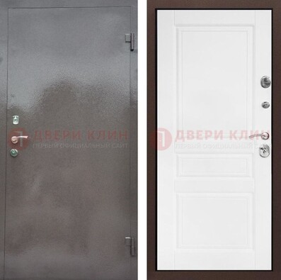 Входная стальная дверь с порошковым окрасом и МДФ внутри ДП-311 в Егорьевске
