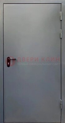 Серая противопожарная дверь ДПП-20 в Егорьевске