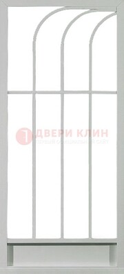 Современная железная решетчатая дверь ДР-39 в Егорьевске