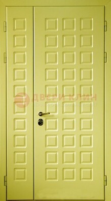 Салатовая тамбурная дверь ДТМ-28 в Егорьевске