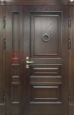 Полуторная металлическая дверь с виноритом ДВТ-253 в Егорьевске
