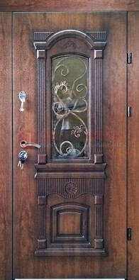 Входная дверь Дверь с виноритом снаружи и МДФ внутри ДВТ-73 в Павловском Посаде