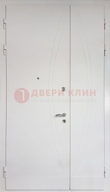 Современная полуторная стальная дверь с МДФ панелью ПЛ-25 в Егорьевске